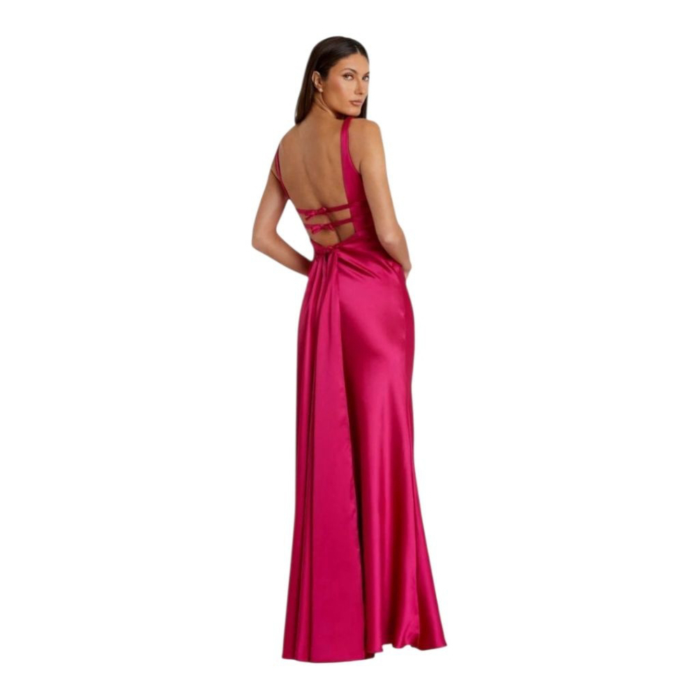 Mac Duggal Pink Sleeveless Gown Size 12 - Picture 3 of 12